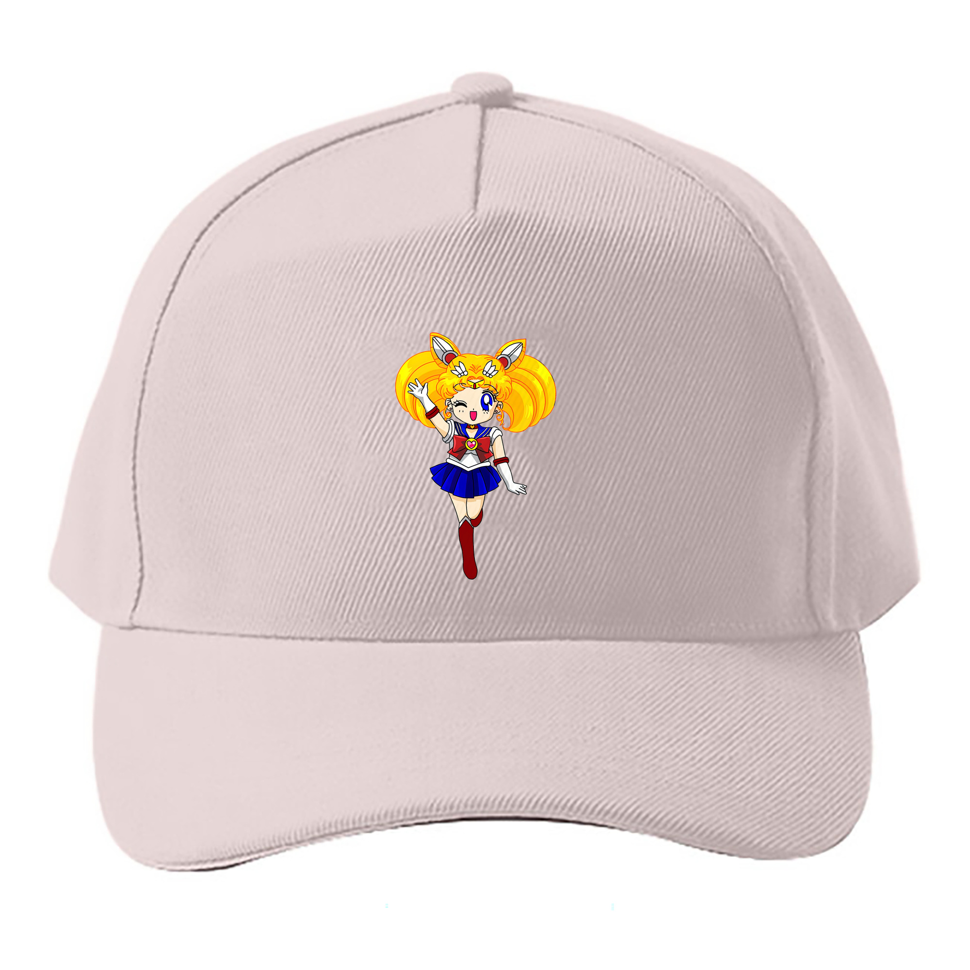 （画像用） 美少女戦士セーラームーン 月野 うさぎ つきの うさぎ Sailor Moon Tsukino Usagi ベースボールキャップ 綿100％ 男女兼用 帽子 スポーツ
